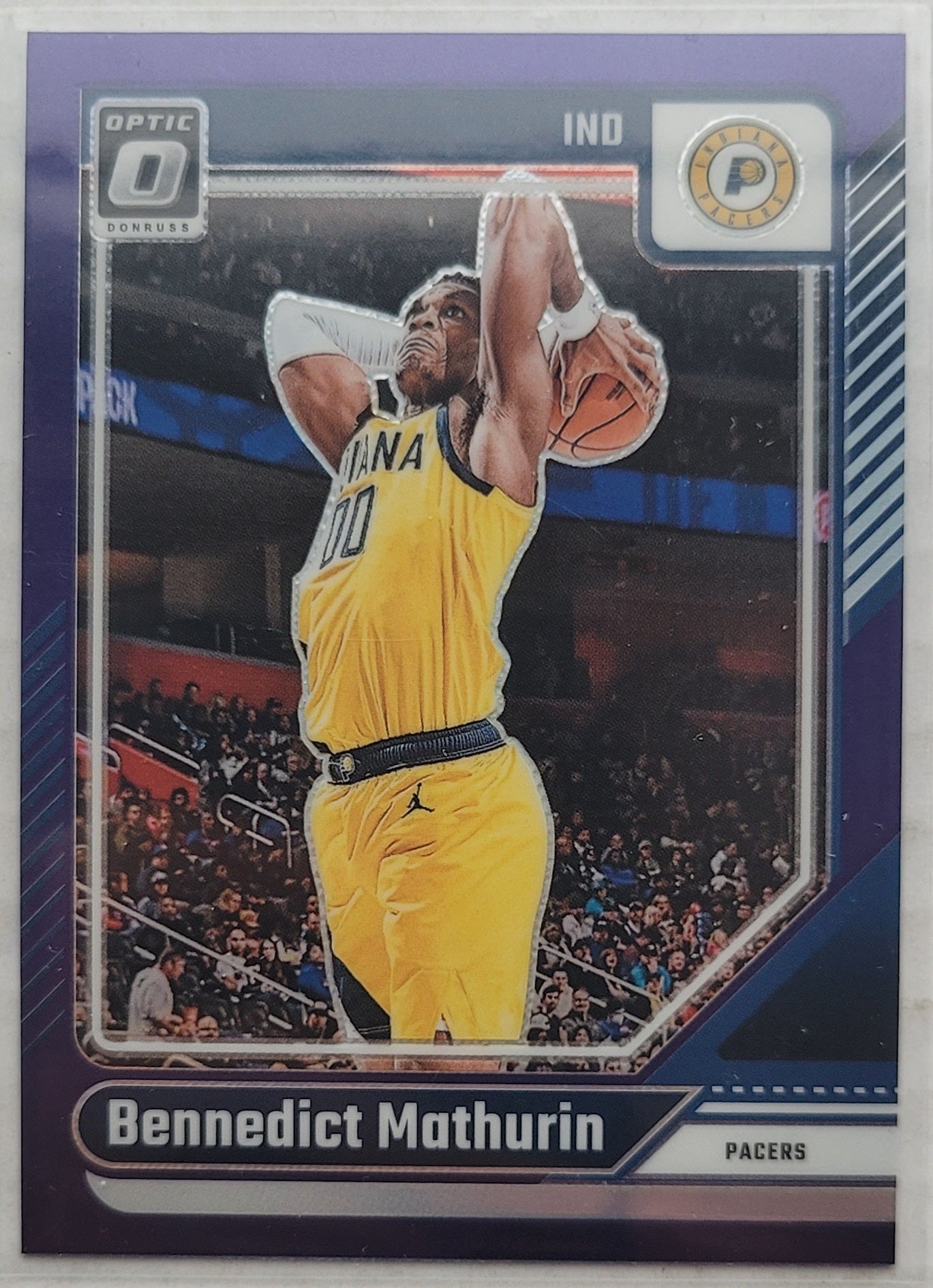 Bennedict Mathurin - 2024-25 Donruss Optic Purple #163