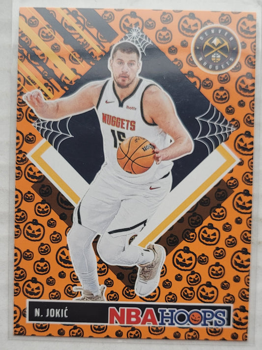 Nikola Jokic - 2024-25 Hoops Haunted Hoops Orange #289