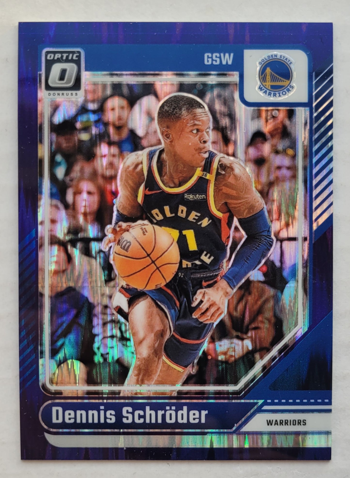 Dennis Schroder - 2024-25 Donruss Optic Purple Shock #84