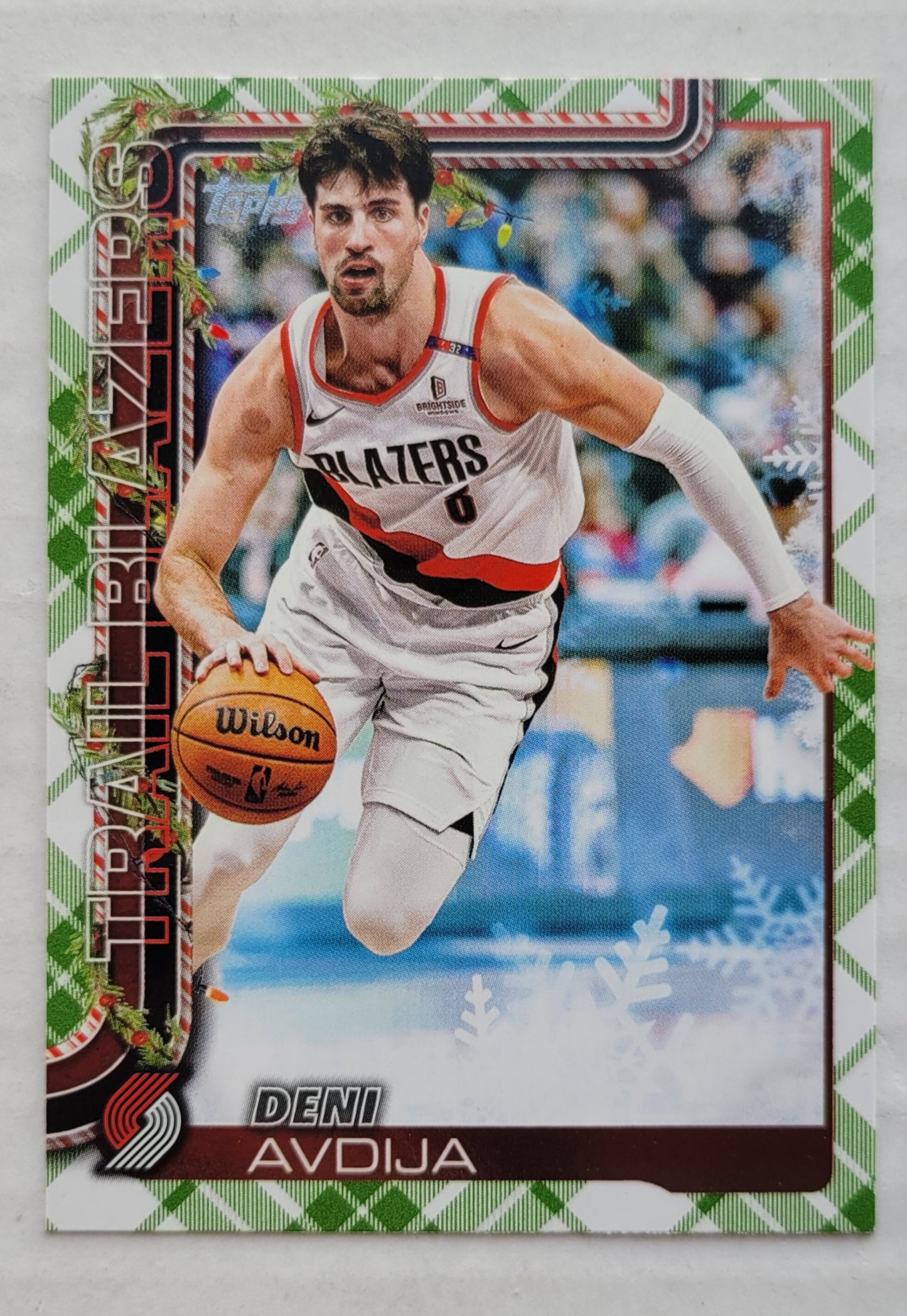 Deni Avdija - 2025-26 Topps Holiday Plaid #H99