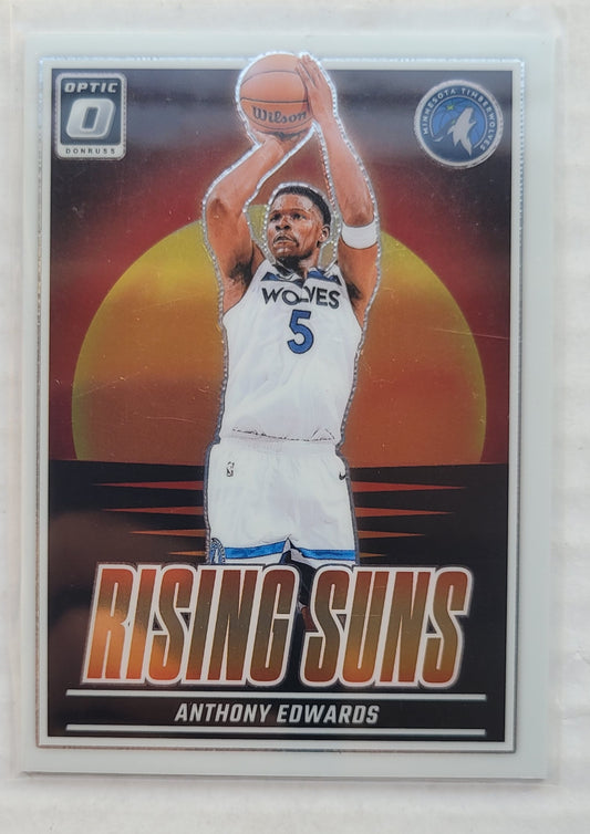 Anthony Edwards - 2024-25 Donruss Optic Rising Suns #15