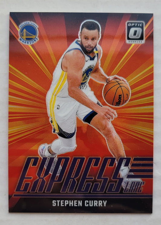 Stephen Curry - 2024-25 Donruss Optic Express Lane Purple #13