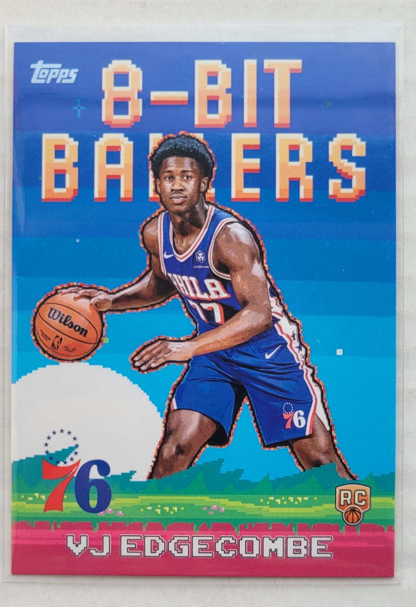 VJ Edgecombe - 2025-26 Topps 8-Bit Ballers #8B33