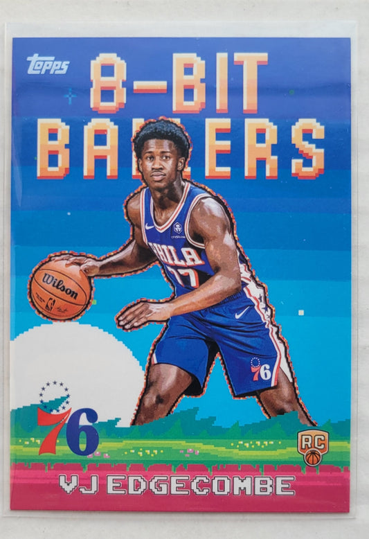 VJ Edgecombe - 2025-26 Topps 8-Bit Ballers #8B33