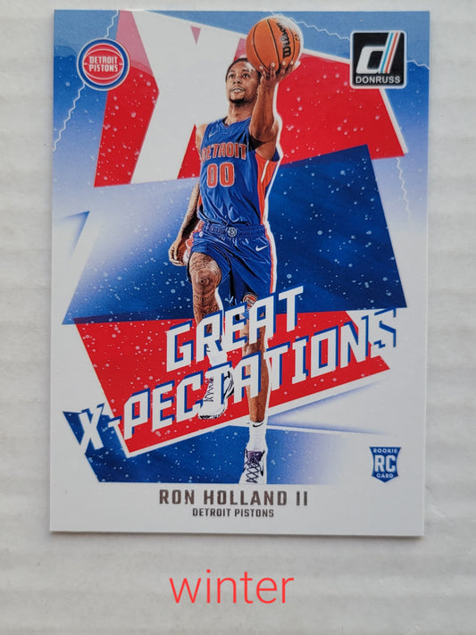 Ron Holland II - 2024-25 Donruss Great X-Pectations #7