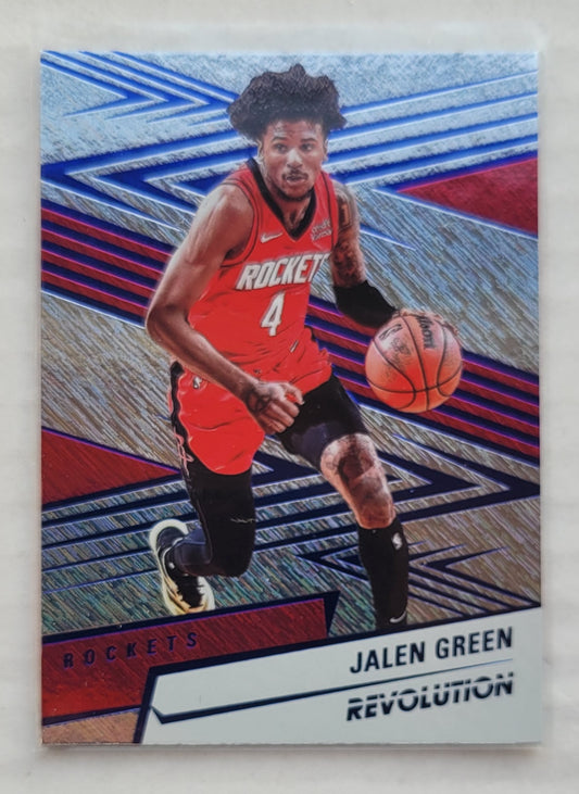 Jalen Green - 2024-25 Panini Revolution Blue Storm #46