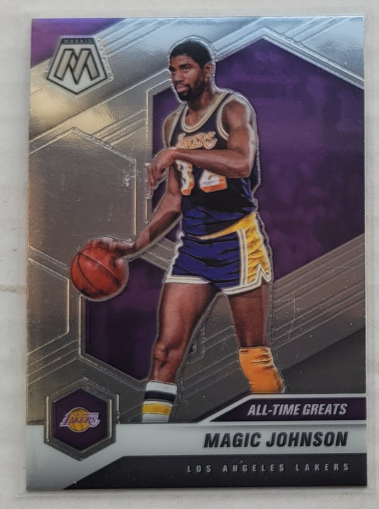 Magic Johnson - 2020-21 Panini Mosaic #288