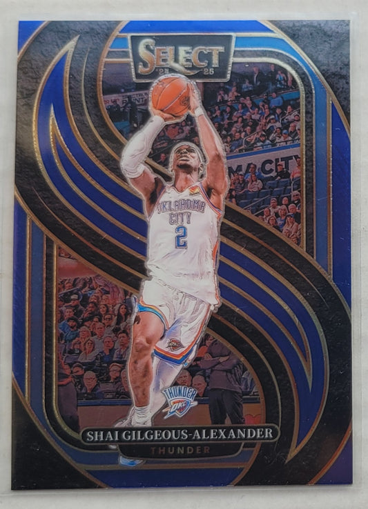 Shai Gilgeous-Alexander - 2024-25 Select Blue #131