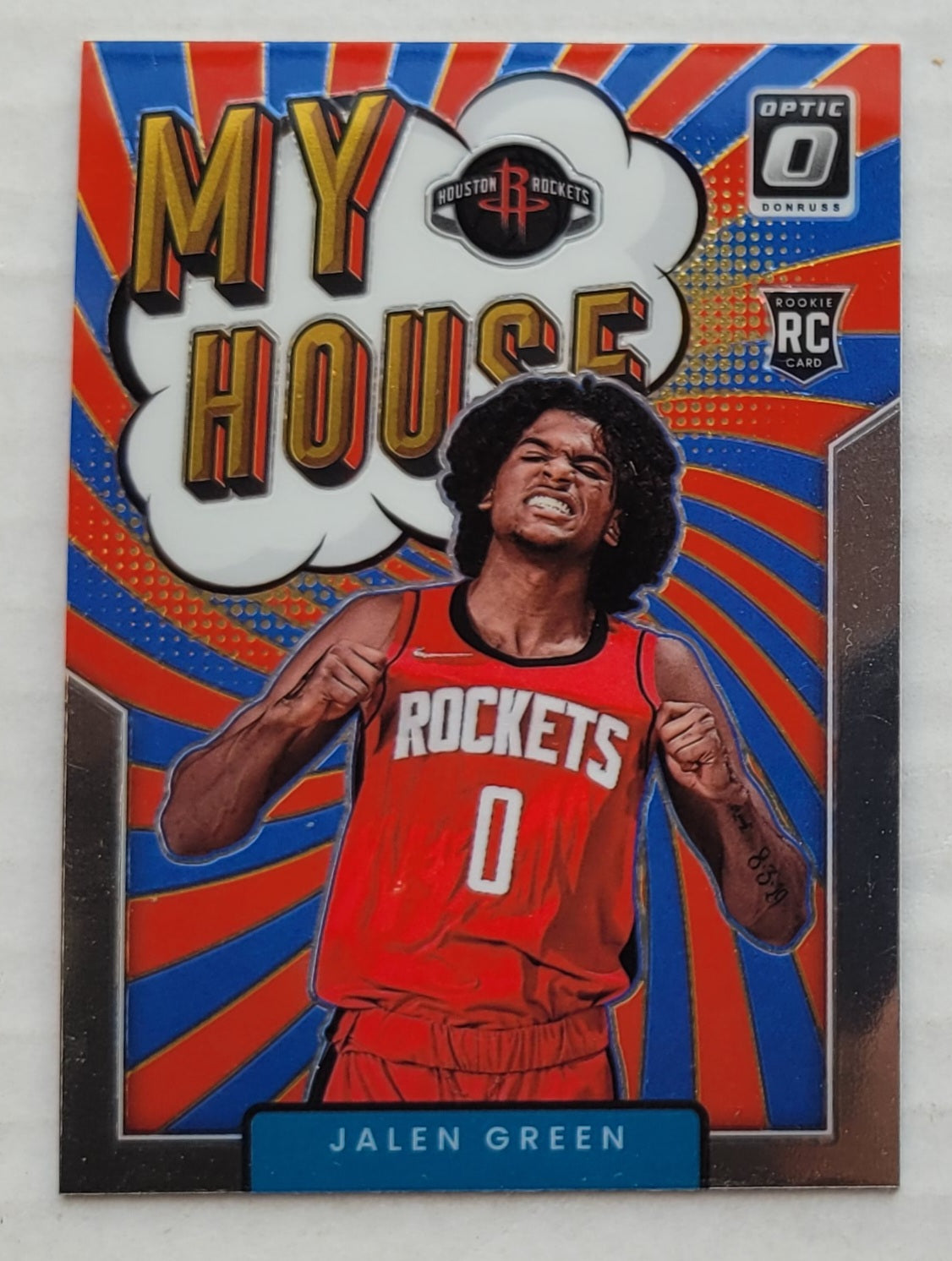 Jalen Green - 2021-22 Donruss Optic My House #17