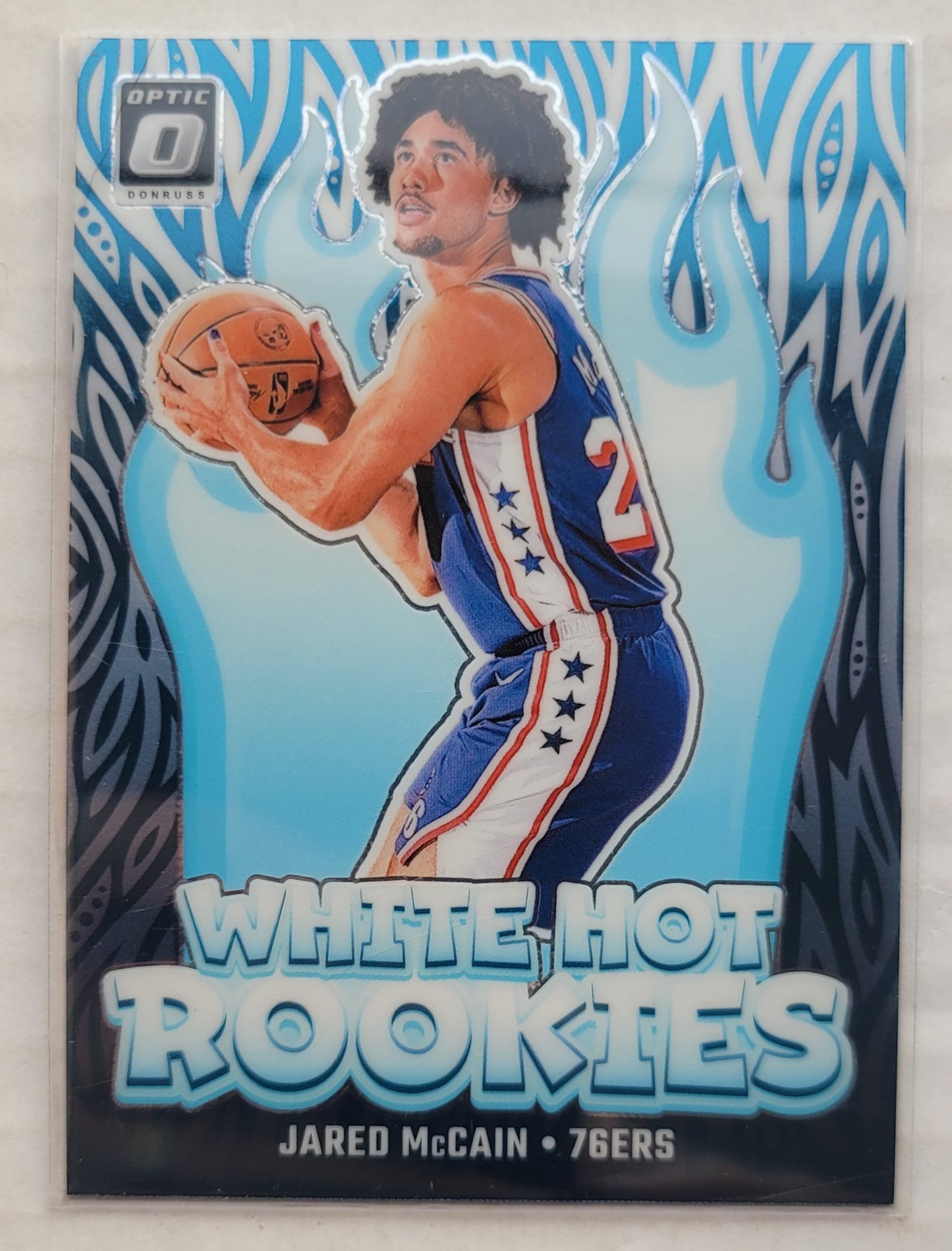 Jared McCain - 2024-25 Donruss Optic White Hot Rookies #2
