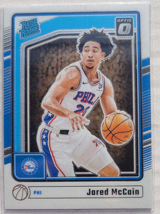 Jared McCain - 2024-25 Donruss Optic #270 RR RC