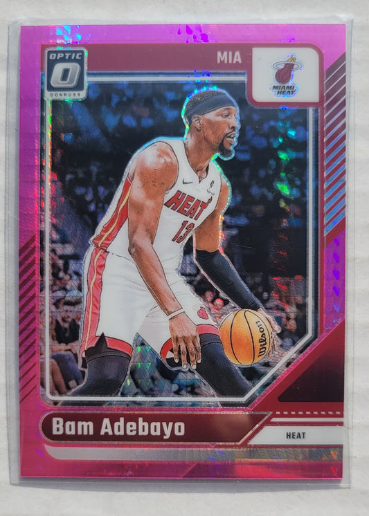 Bam Adebayo - 2024-25 Donruss Optic Hyper Pink #212