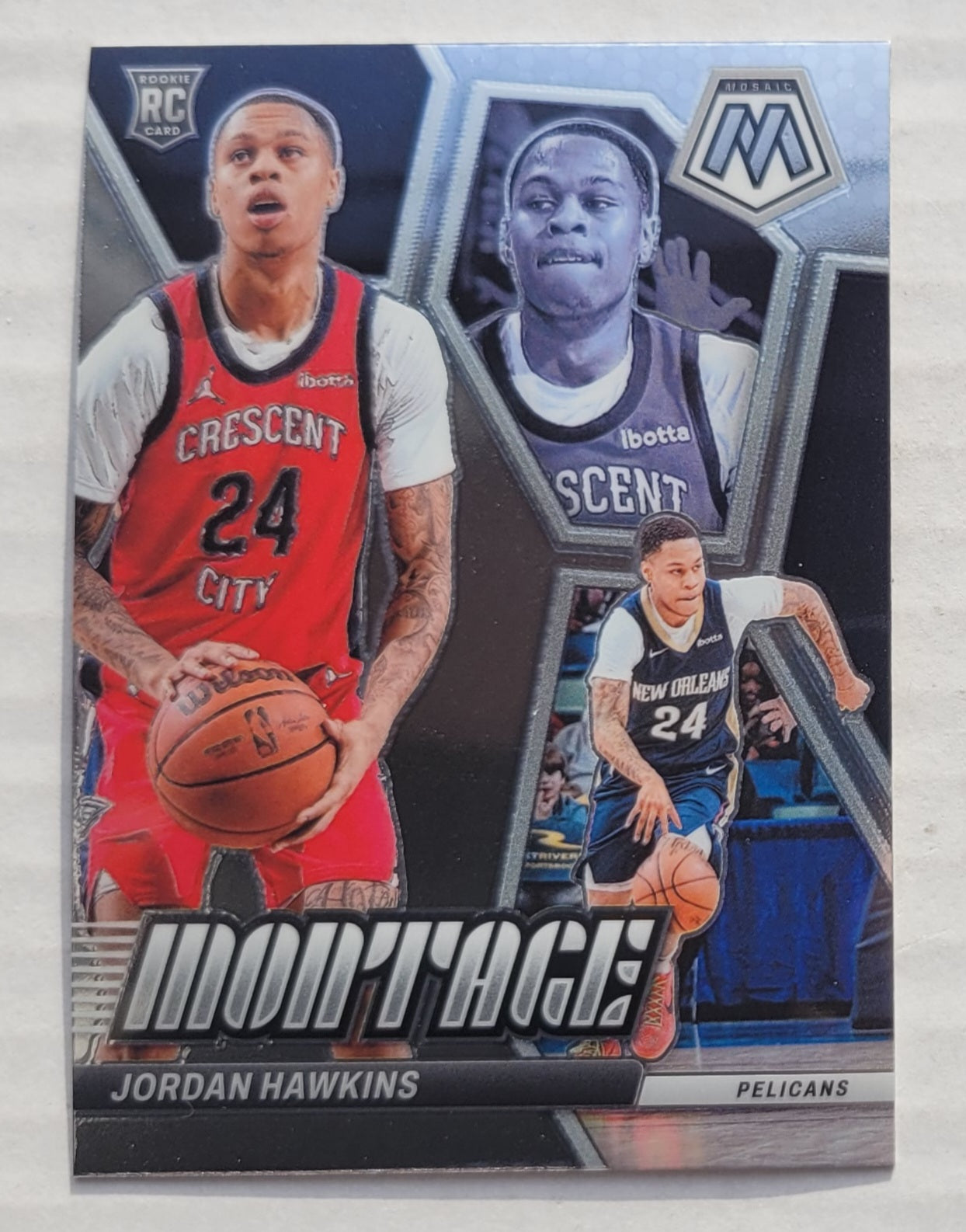 Jordan Hawkins - 2023-24 Panini Mosaic Montage #23