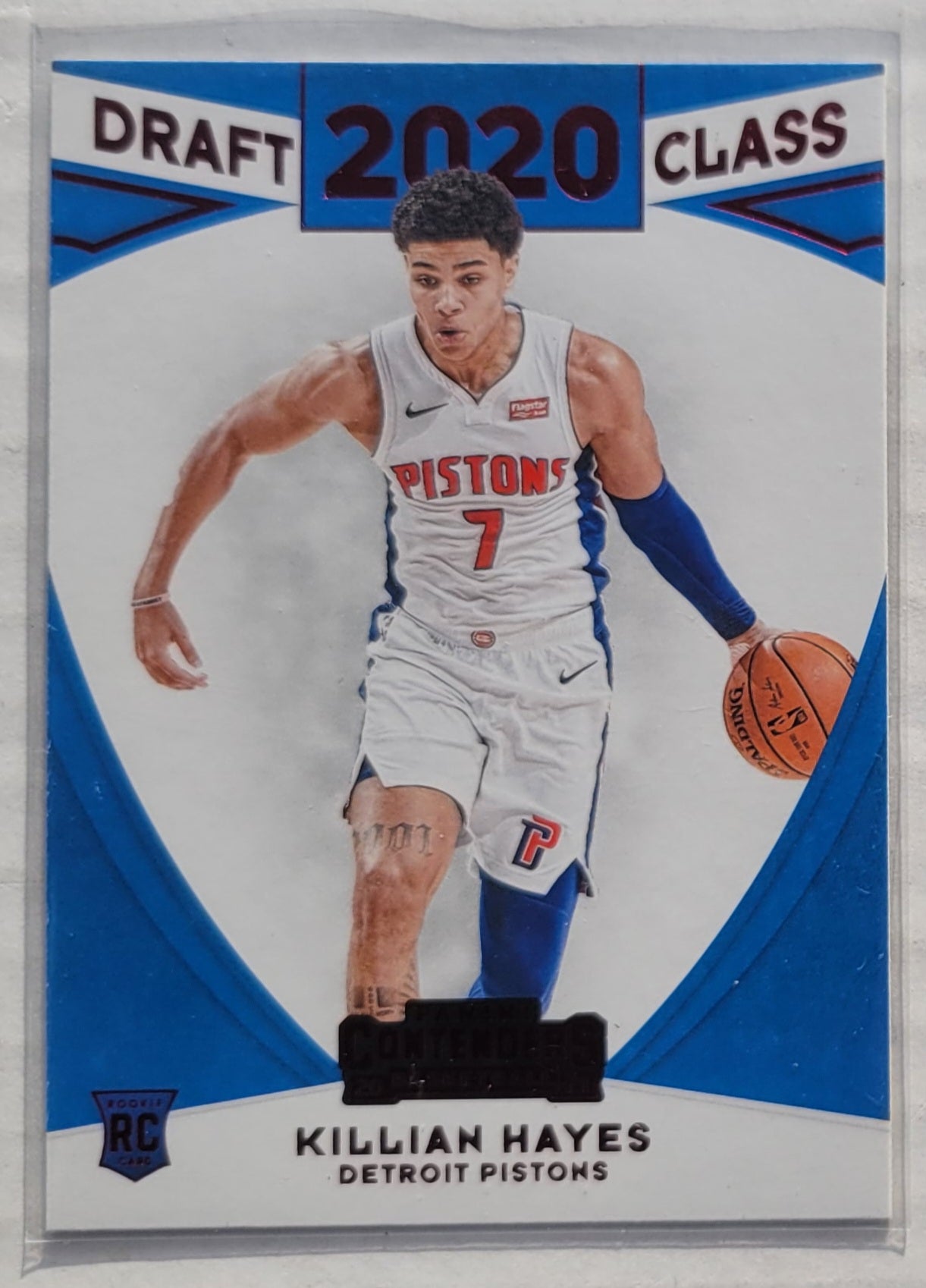 Killian Hayes - 2020-21 Panini Contenders '20 Draft Class Contenders Red #9