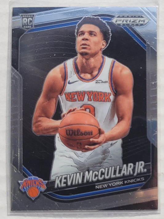 Kevin McCullar Jr - 2024-25 Panini Prizm Black #246 RC
