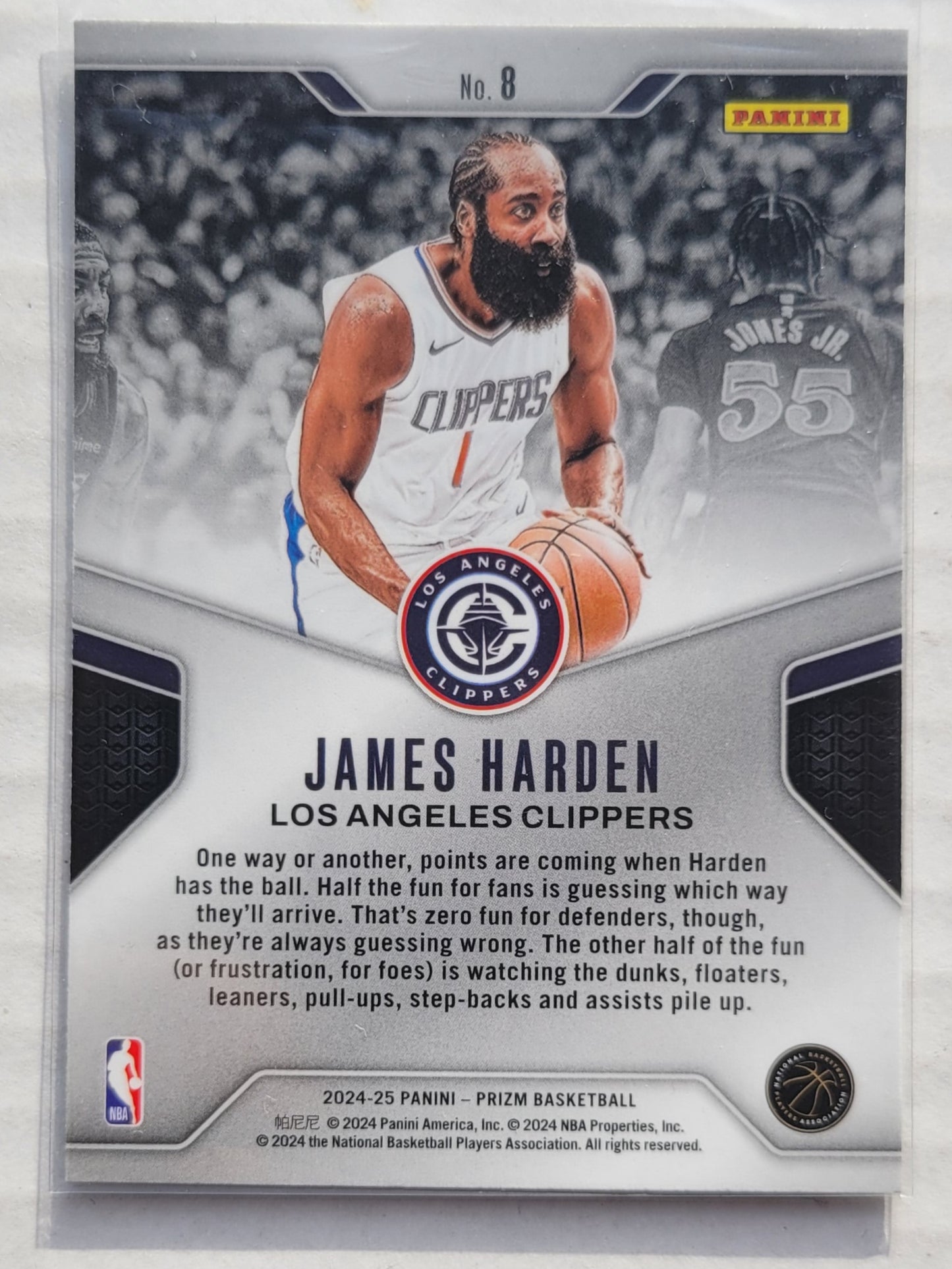 James Harden - 2024-25 Panini Prizm Dominance #8