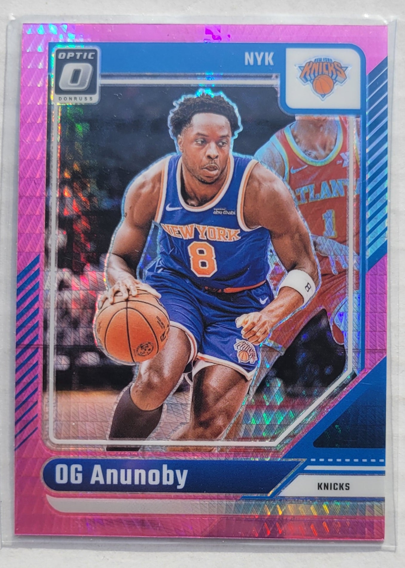 OG Anunoby - 2024-25 Donruss Optic Hyper Pink #51