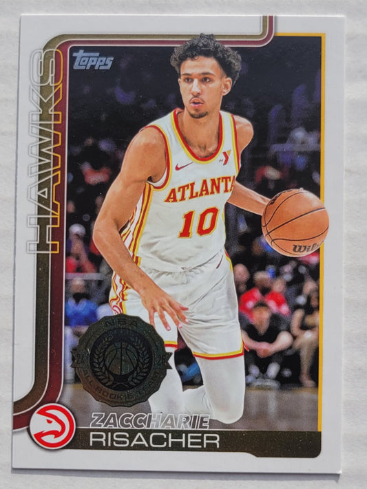 Zaccharie Risacher - 2025-26 Topps #62
