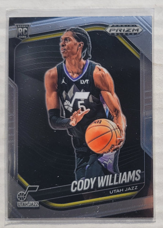 Cody Williams - 2024-25 Panini Prizm Black #172