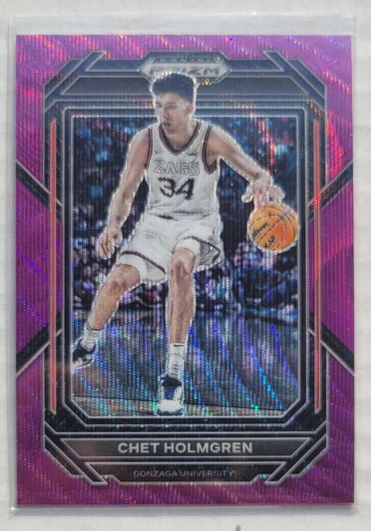 Chet Holmgren - 2023-24 Panini Prizm Draft Picks Prizms Purple Wave #76