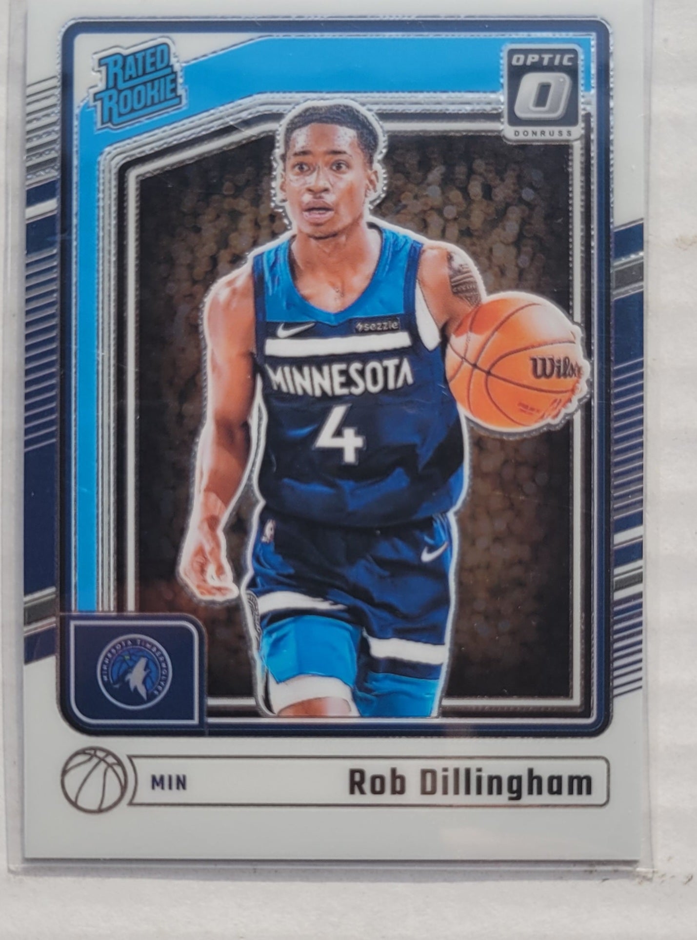 Rob Dillingham - 2024-25 Donruss Optic #259 RR RC