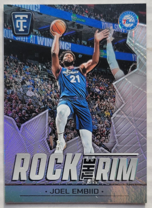 Joel Embiid - 2024-25 Totally Certified Rock the Rim Mirror #8