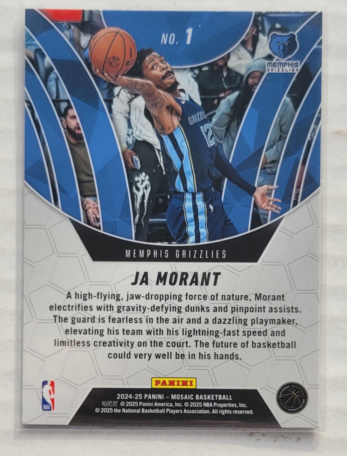 Ja Morant - 2024-25 Panini Mosaic Elevate #1