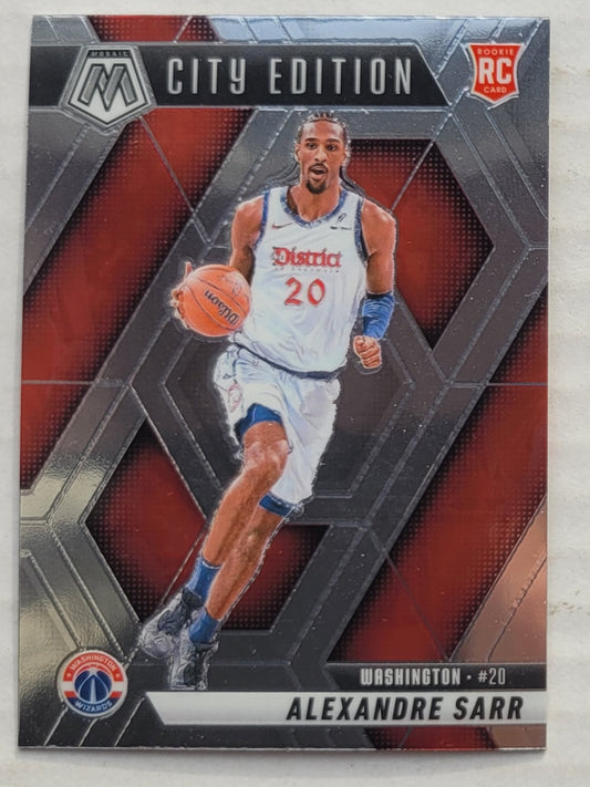 Alexandre Sarr - 2024-25 Panini Mosaic #278 City Edition RC