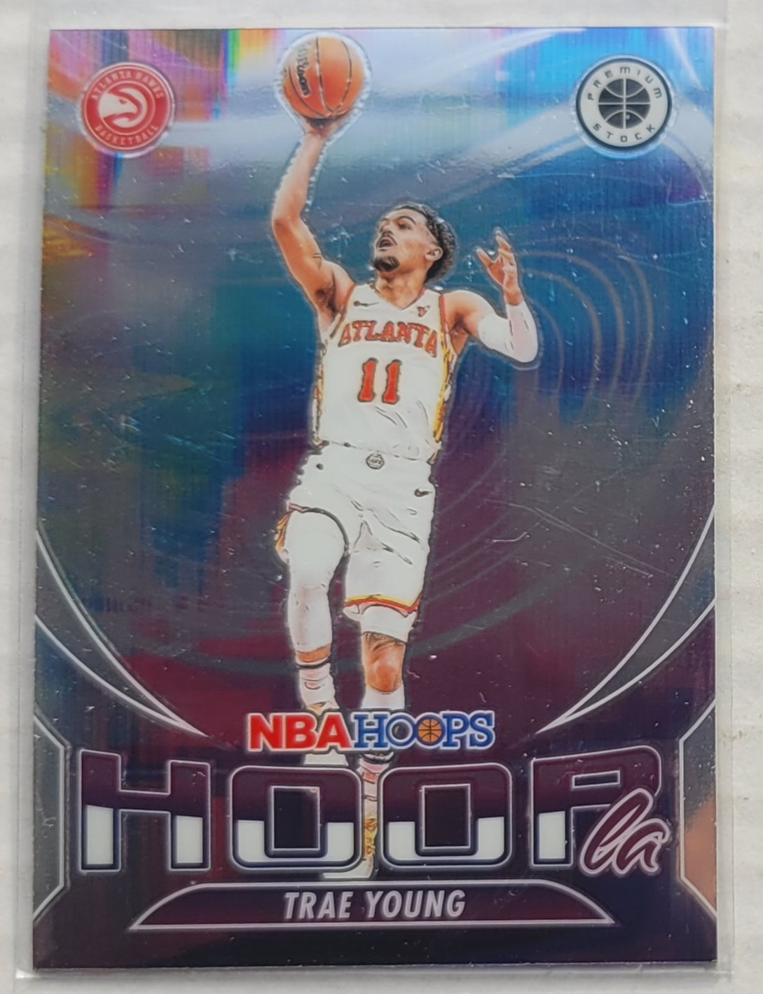 Trae Young - 2023-24 Hoops Premium Stock Hoopla #15