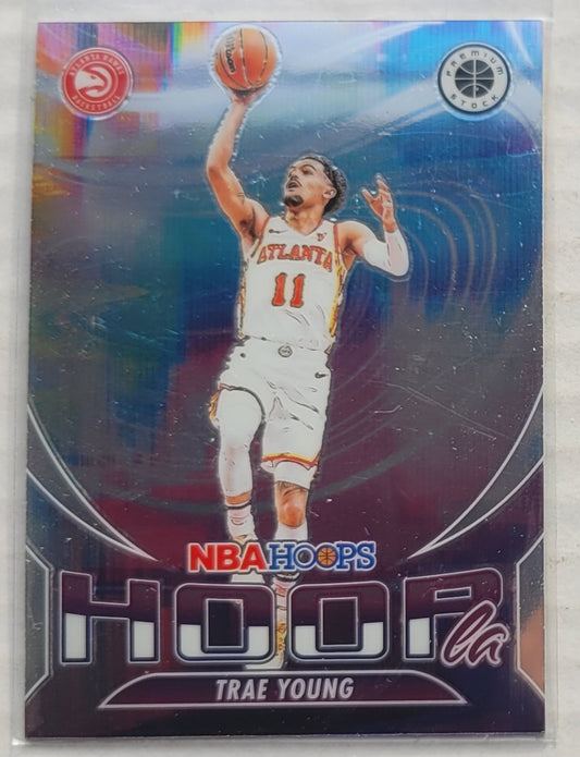 Trae Young - 2023-24 Hoops Premium Stock Hoopla #15