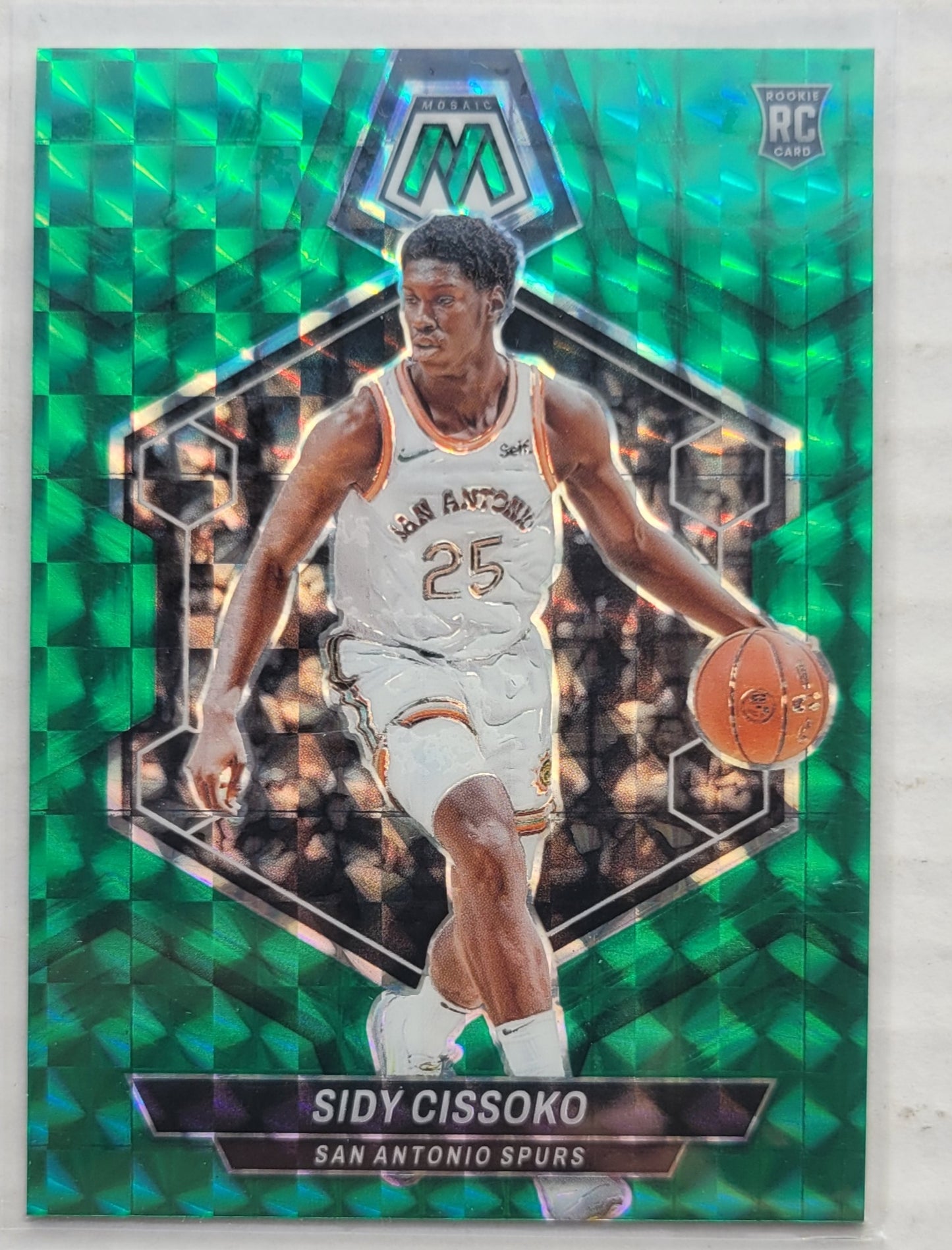 Sidy Cissoko - 2023-24 Panini Mosaic Mosaic Green #233 RC