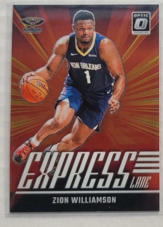Zion Williamson - 2024-25 Donruss Optic Express Lane #20