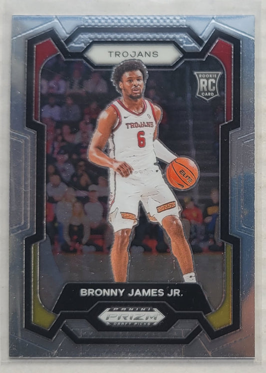 Bronny James Jr. - 2024-25 Panini Prizm Draft Picks #86 RC