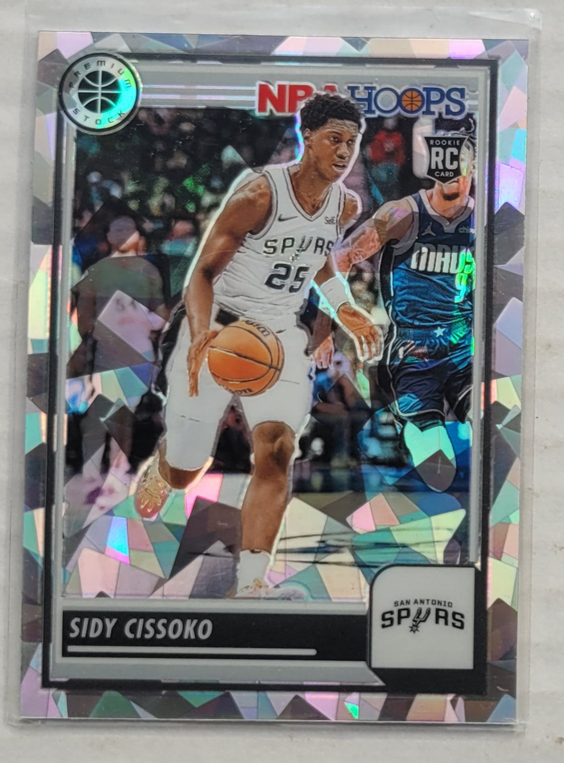 Sidy Cissoko - 2023-24 Hoops Premium Stock Ice Prizm #143 RC