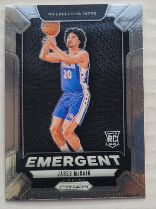 Jared McCain - 2024-25 Panini Prizm Emergent #19