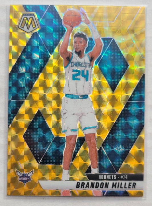 Brandon Miller - 2024-25 Panini Mosaic Mosaic Reactive Yellow #51