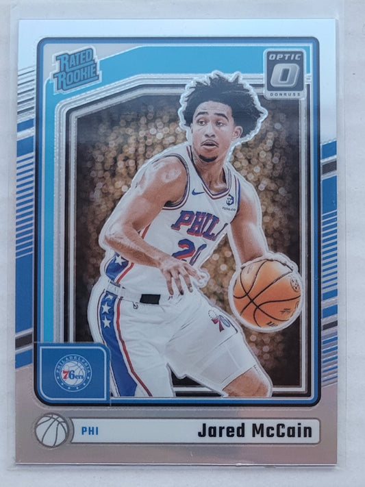 Jared McCain - 2024-25 Donruss Optic Holo #270 RR RC