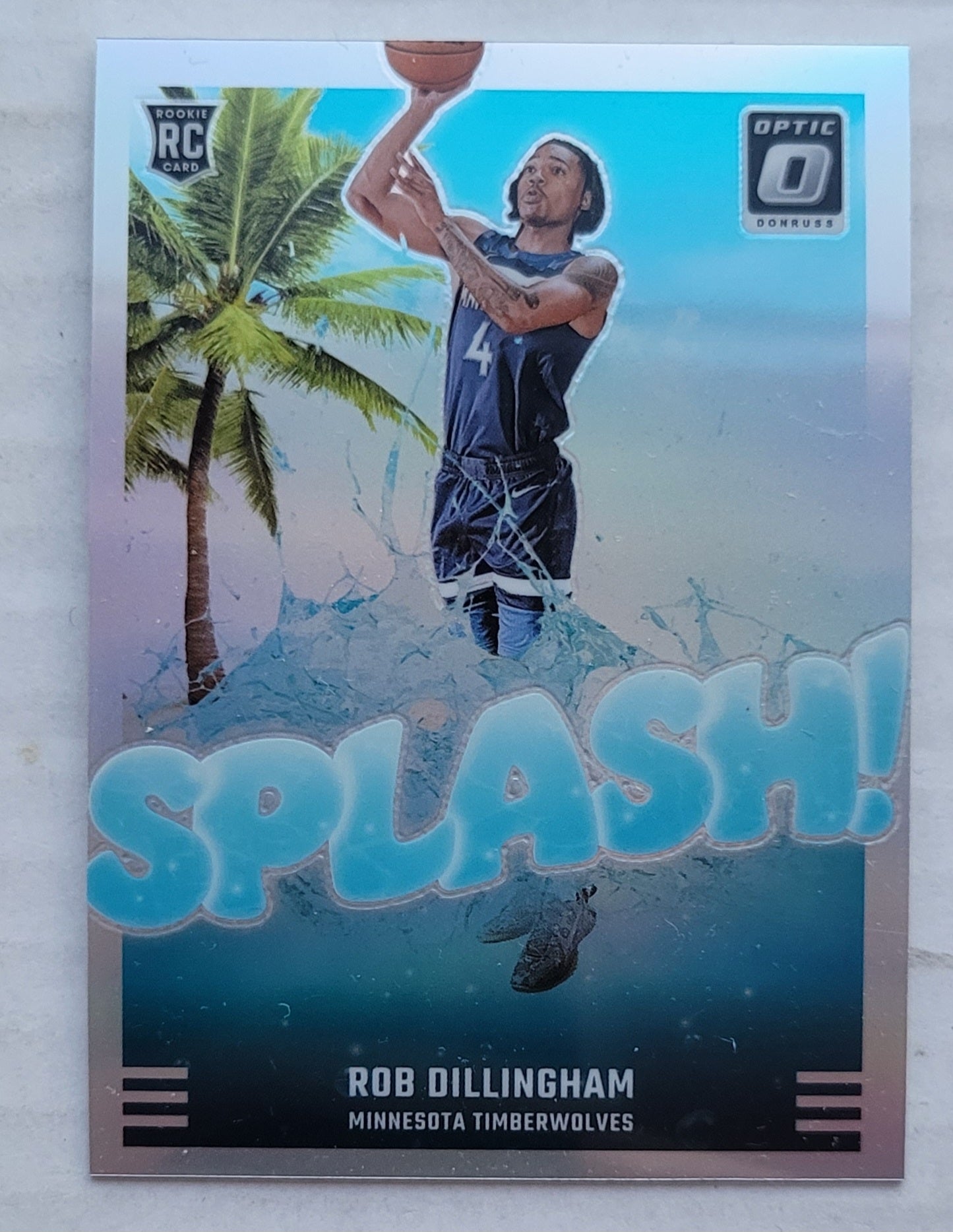 Rob Dillingham - 2024-25 Donruss Optic Splash! Holo #8