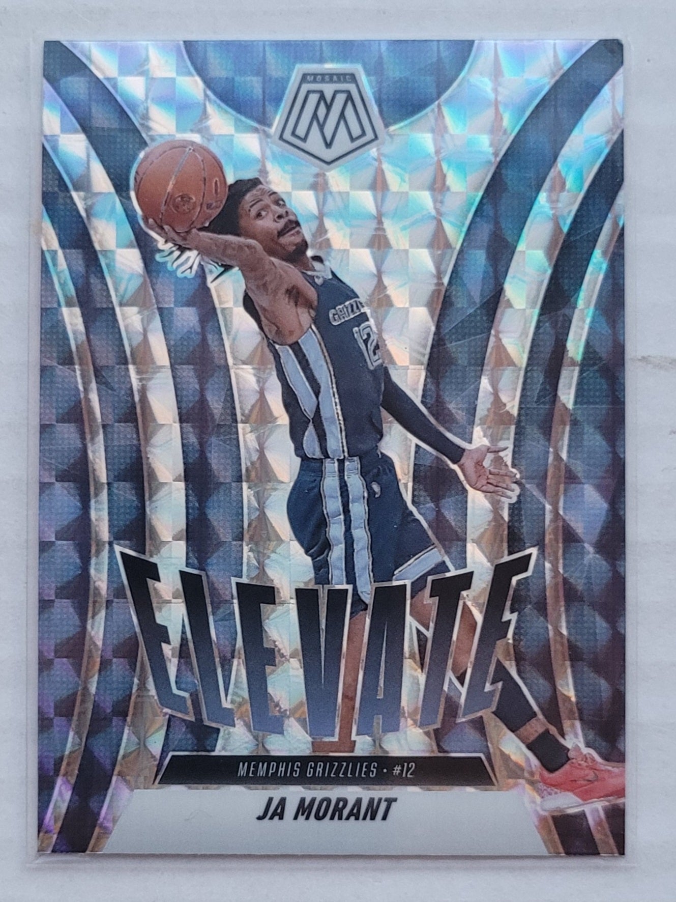 Ja Morant - 2023-24 Panini Mosaic Elevate Mosaic #25