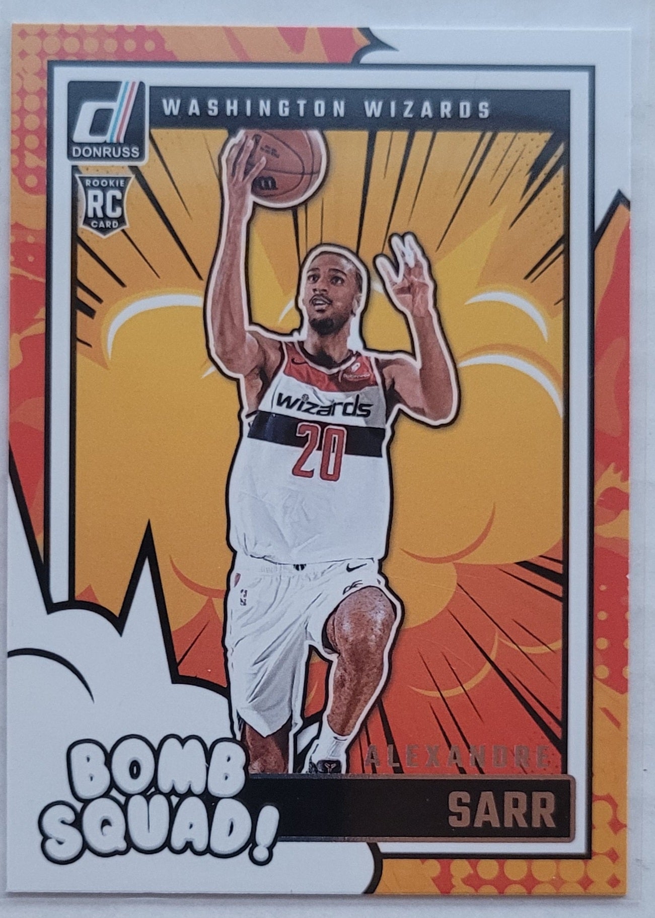Alexandre Sarr - 2024-25 Donruss Bomb Squad #9
