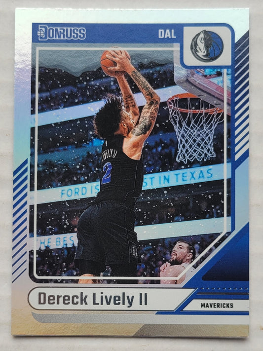 Dereck Lively II - 2024-25 Donruss Winter Holo #166