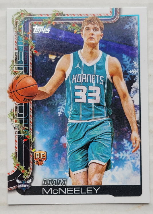 Liam McNeeley - 2025-26 Topps Holiday #H189 RC