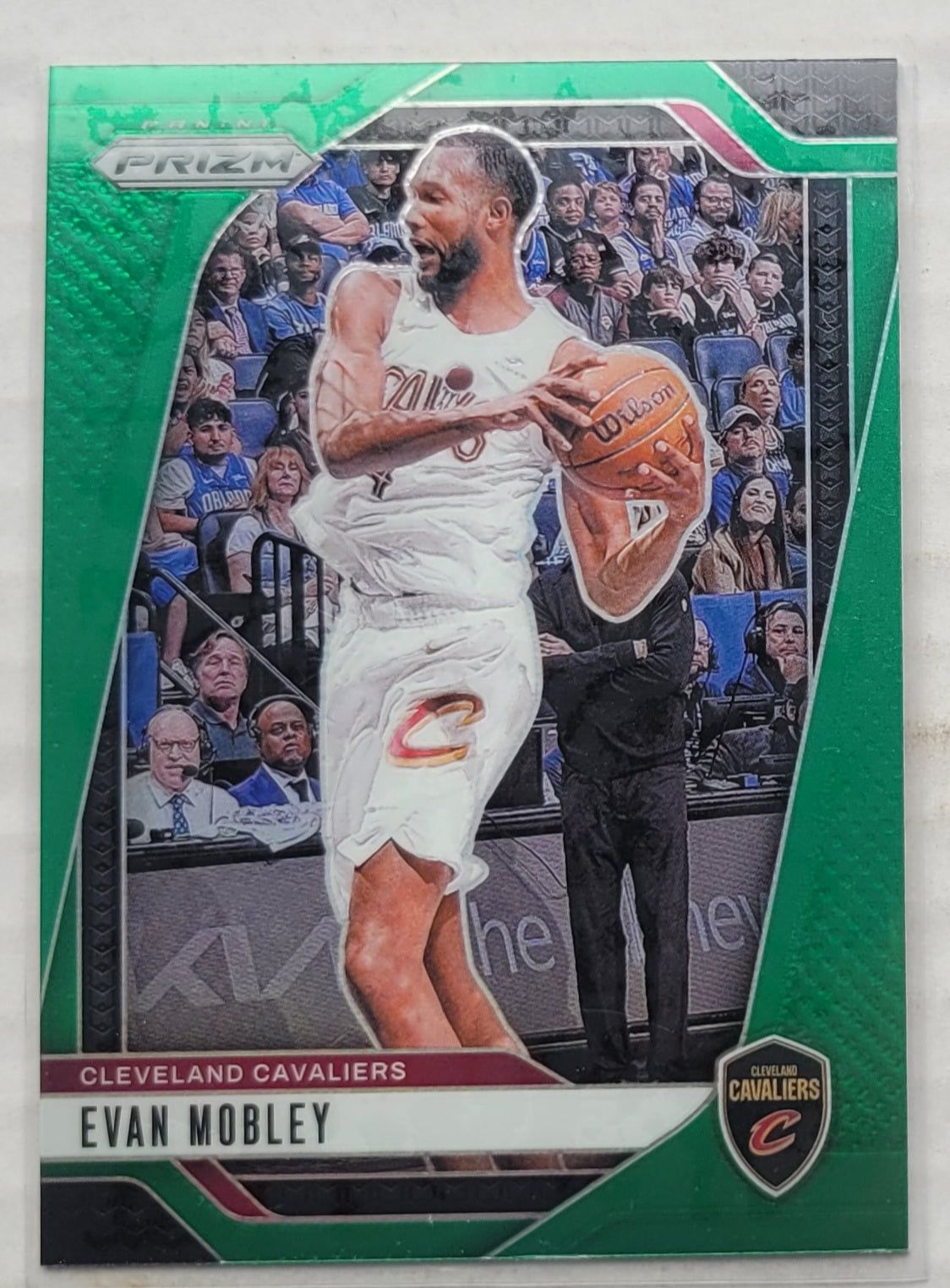 Evan Mobley - 2024-25 Panini Prizm Green #148