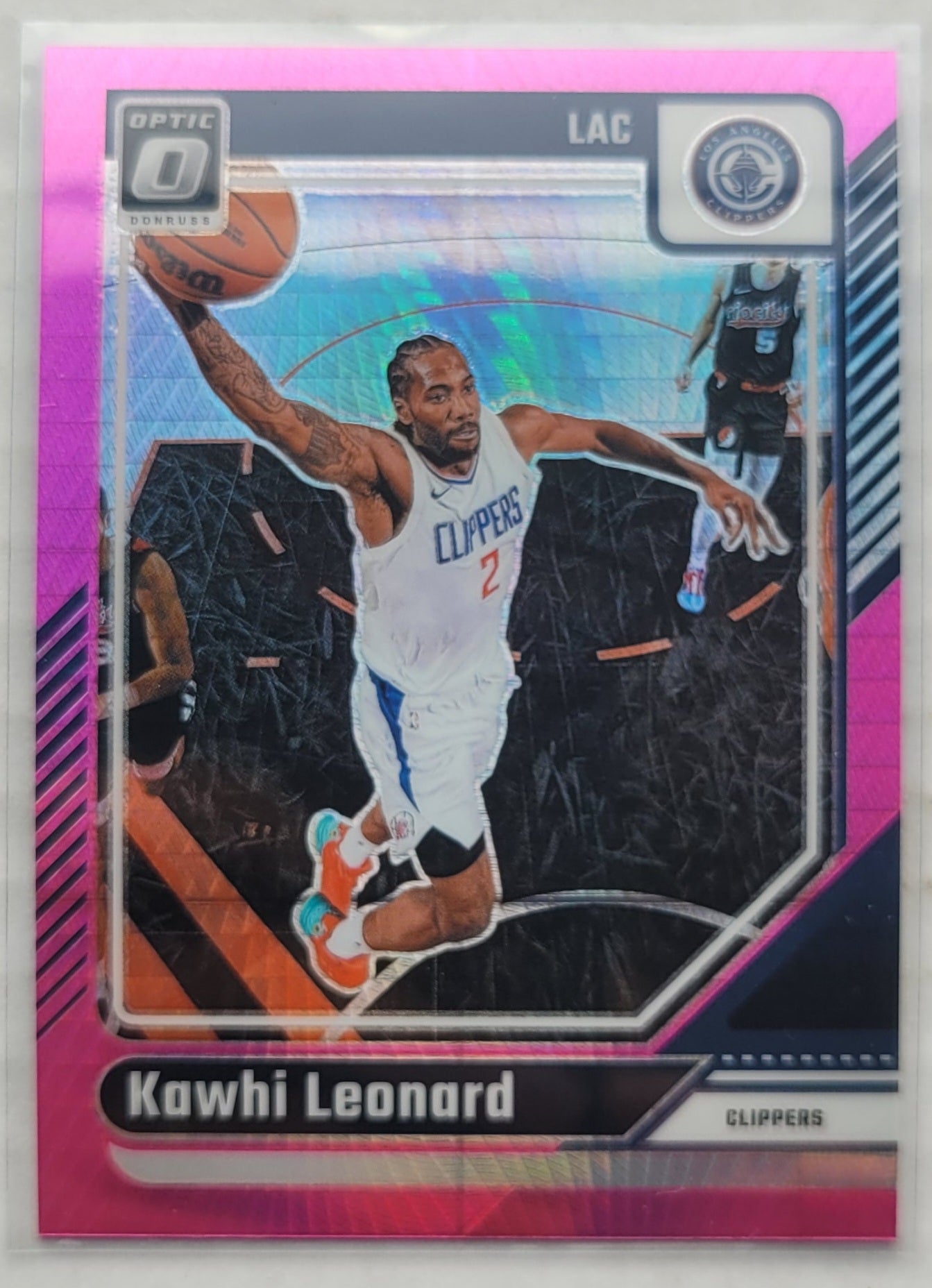 Kawhi Leonard - 2024-25 Donruss Optic Hyper Pink #141