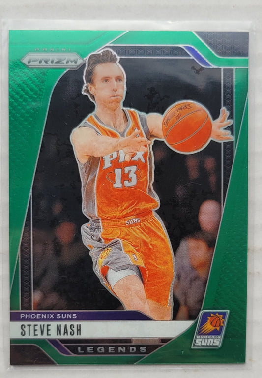 Steve Nash - 2024-25 Panini Prizm Prizms Green #298
