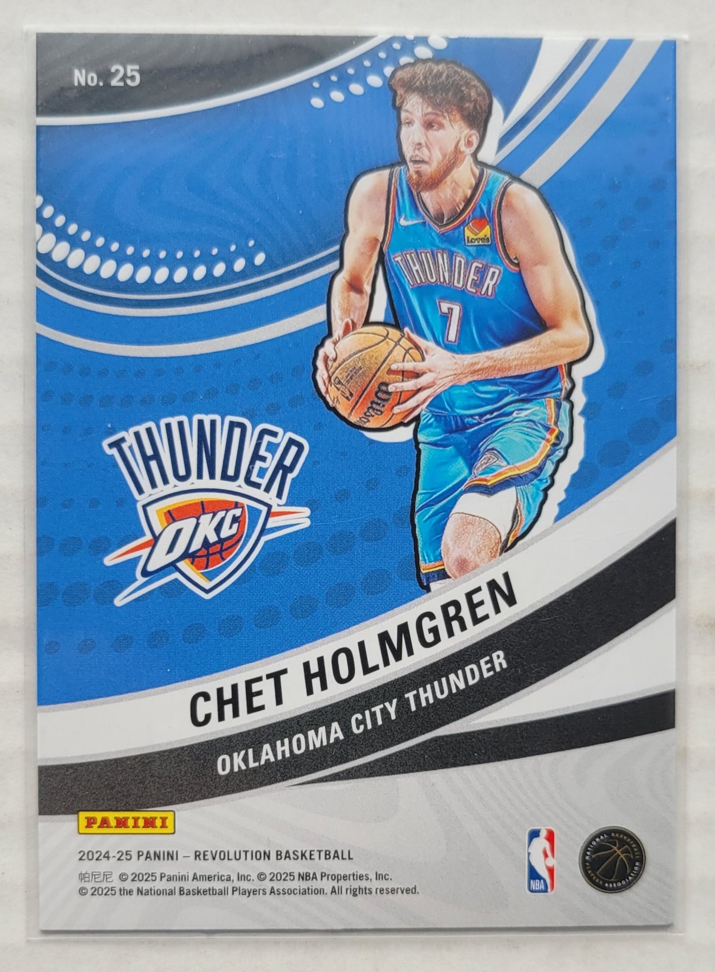 Chet Holmgren - 2024-25 Panini Revolution Vortex #25