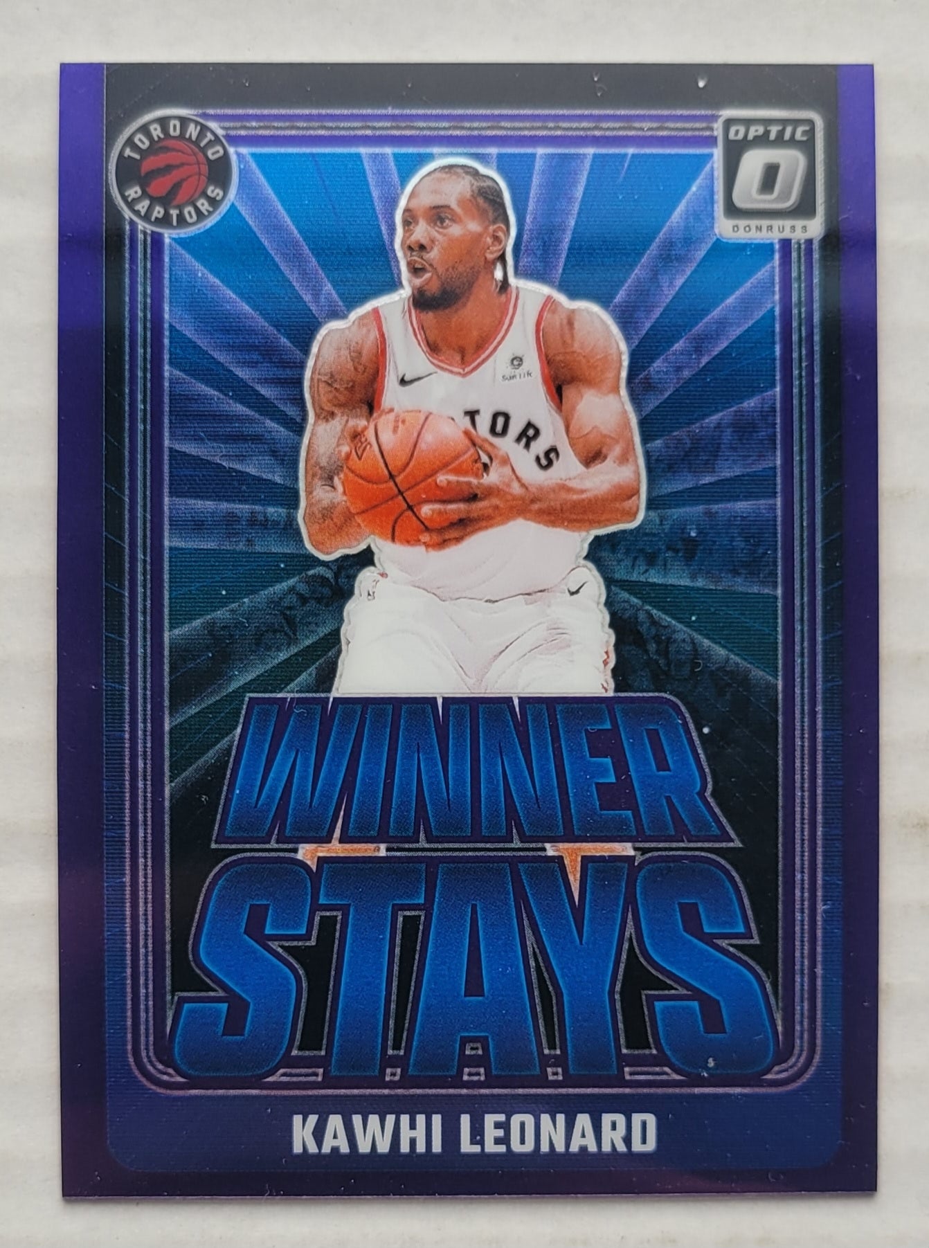 Kawhi Leonard - 2024-25 Donruss Optic Winner Stays Purple #8