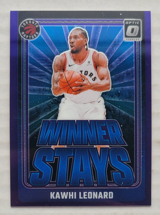 Kawhi Leonard - 2024-25 Donruss Optic Winner Stays Purple #8