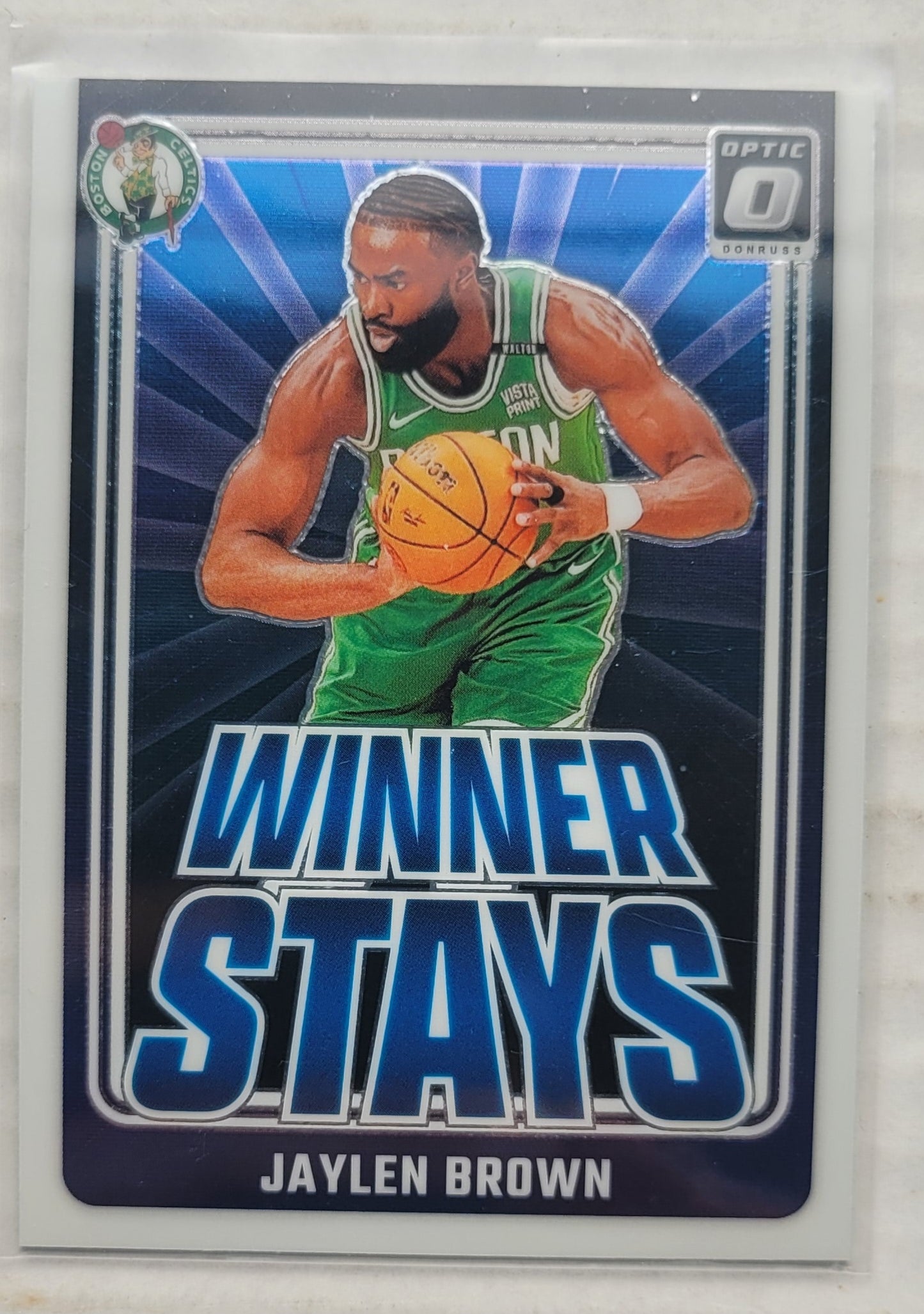 Jaylen Brown - 2024-25 Donruss Optic Winner Stays #7