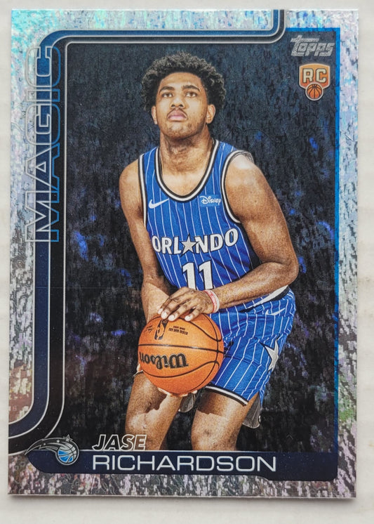 Jase Richardson - 2025-26 Topps Holo Foil #225 RC